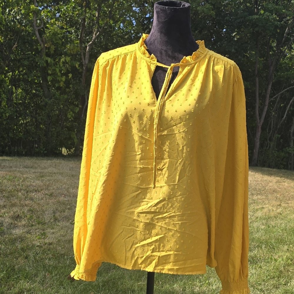 The Loft Ruffled Top - Picture 1 of 5